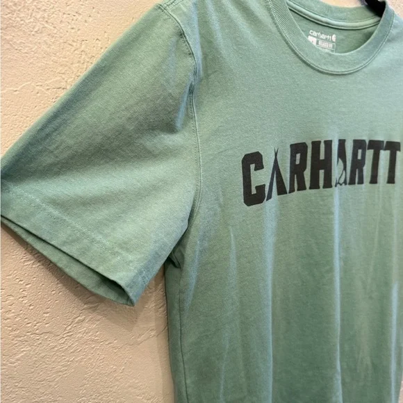 Carhartt Men's Mint Green Short Sleeve Tee SZ Small - Picture 3 of 14